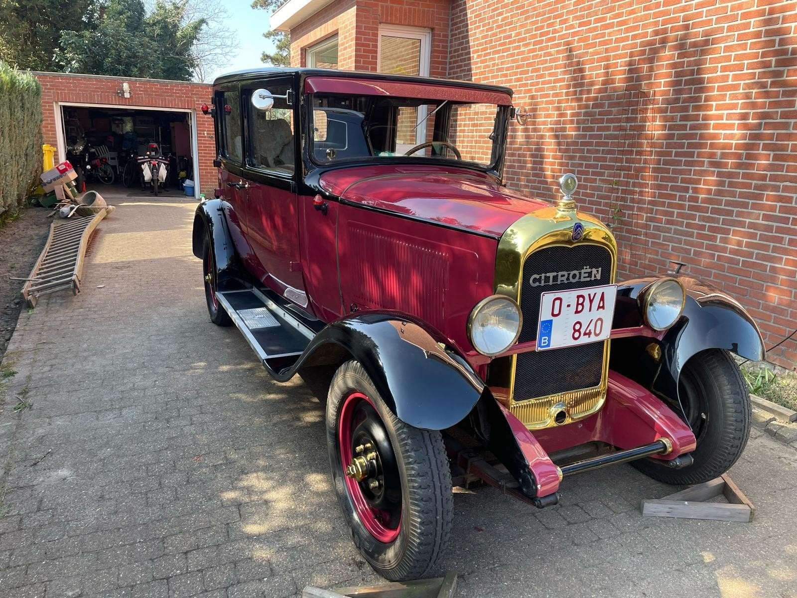 Citroën ac4 uit 1929, 4 deurs, Stof, Citroën, Particulier