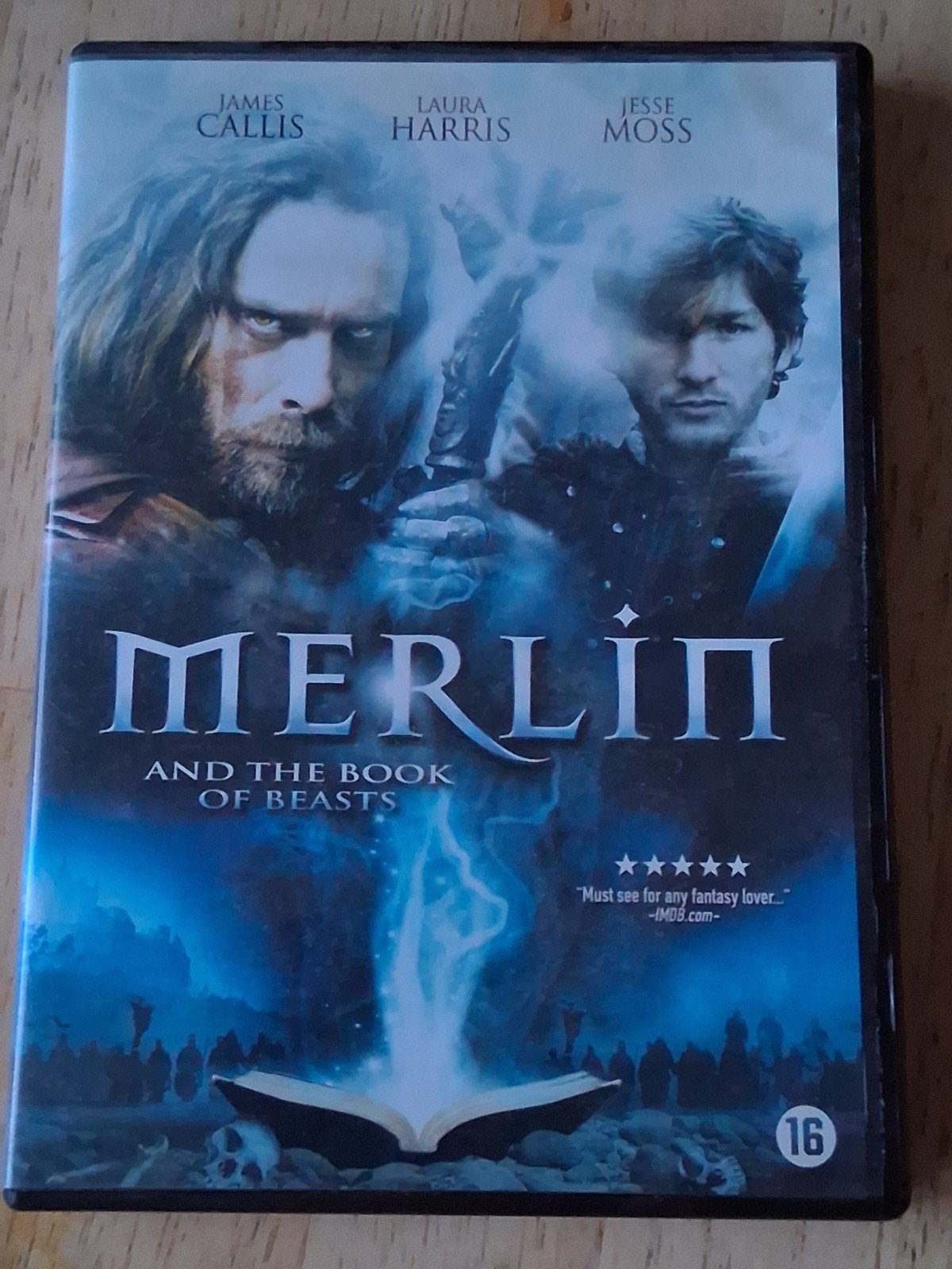 Dvd Merlin and the book of beasts, Engels, Vanaf 16 jaar, Nederlands, Fantasy
