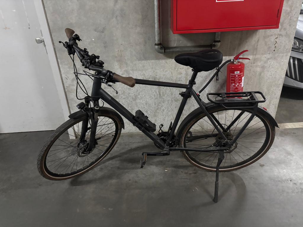 Cube Kathmandu Pro grey’n’black 2022 (size XL), Fietsen en Brommers, Fietsen | Heren | Herenfietsen, Zo goed als nieuw, Overige merken