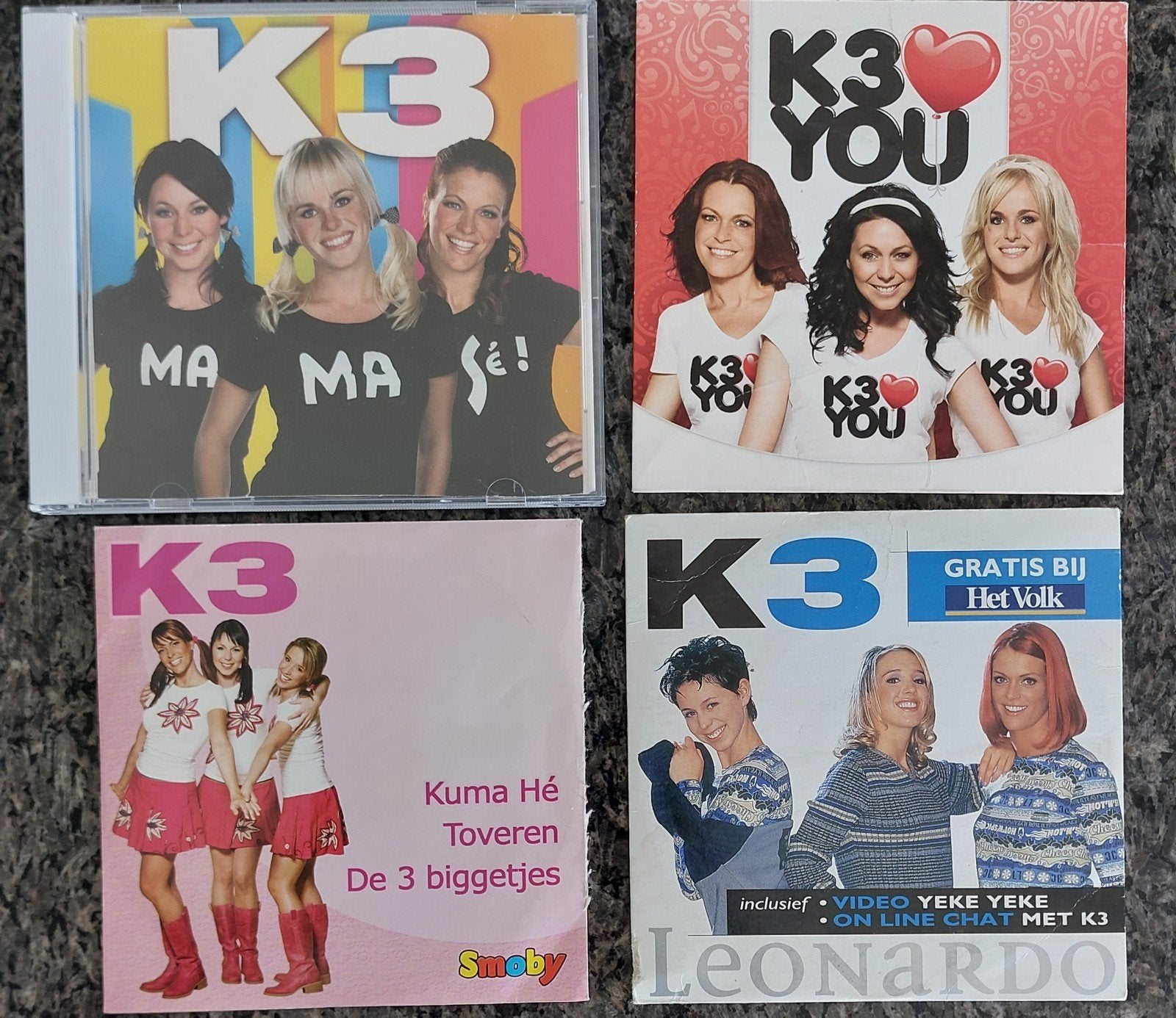 Cd/Singles K3, Ophalen of Verzenden