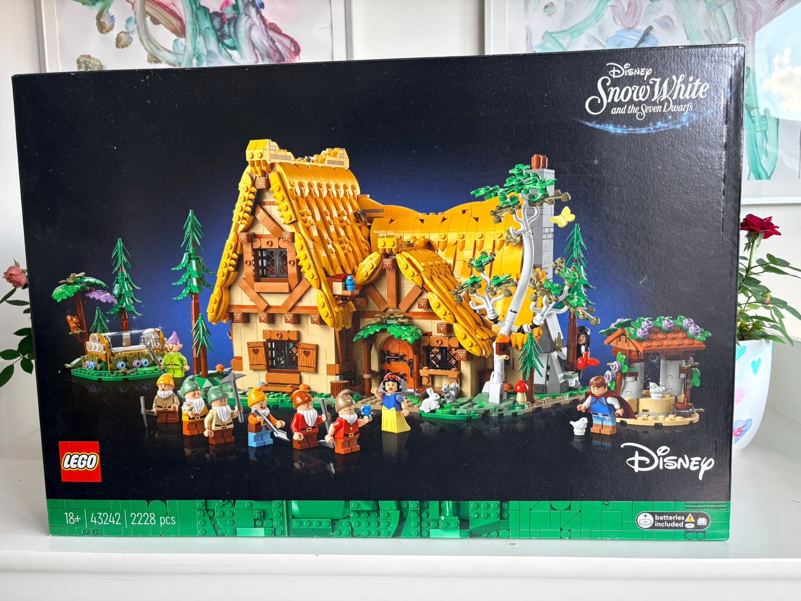 LEGO huis Sneeuwwitje en de 7 dwergen, Verzamelen, Ophalen, Zo goed als nieuw
