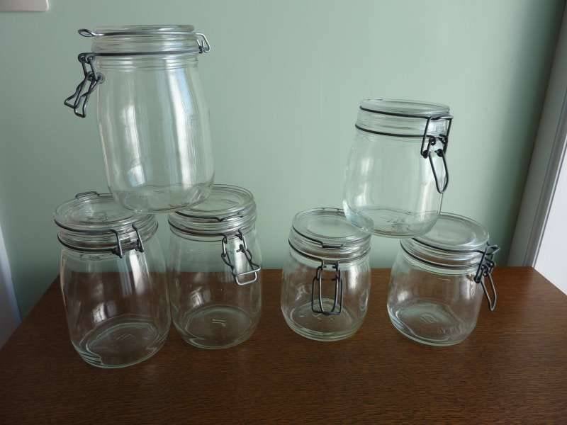 12 pots de stérilisation, Maison & Meubles, Cuisine | Casseroles & Poêles, Utilisé, Enlèvement