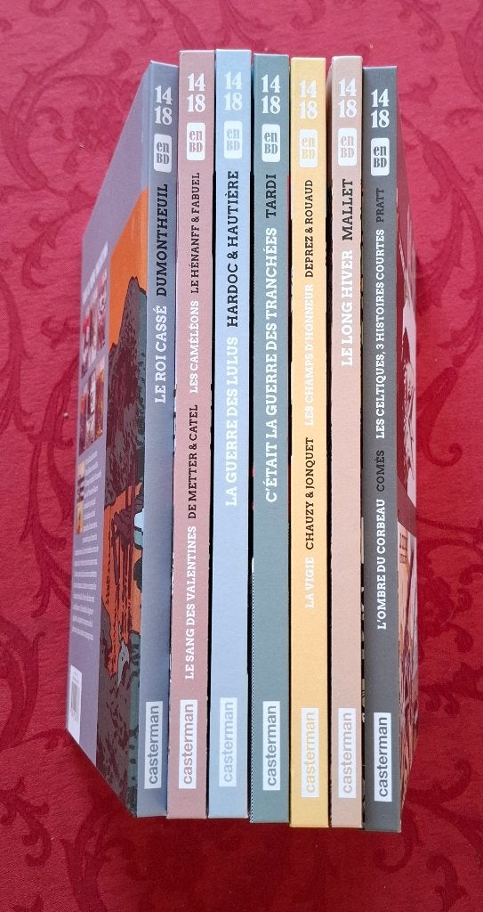 BD Guerre 14-18, Ophalen, Jacques Tardi, Complete serie of reeks, Nieuw
