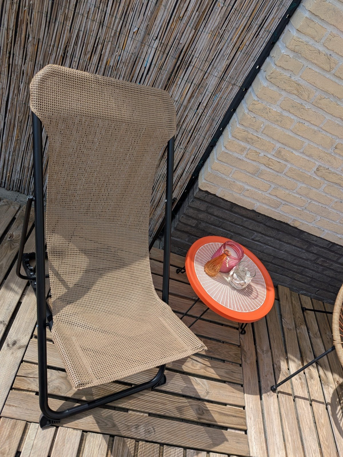 Transat pliable, Jardin & Terrasse, Textilène