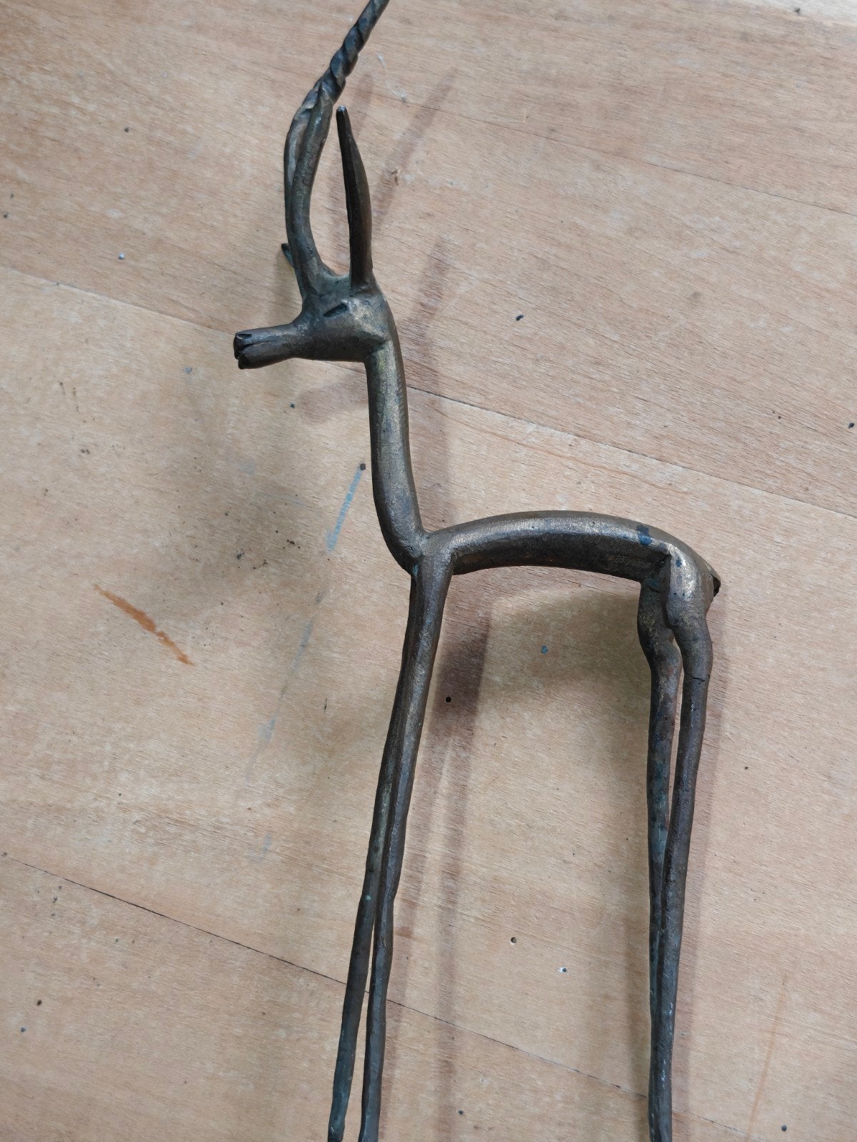 Prachtige verzameling Dogon kunst uit Mali – Brons, hardhout, Ophalen, Masker, Versierd, Brons