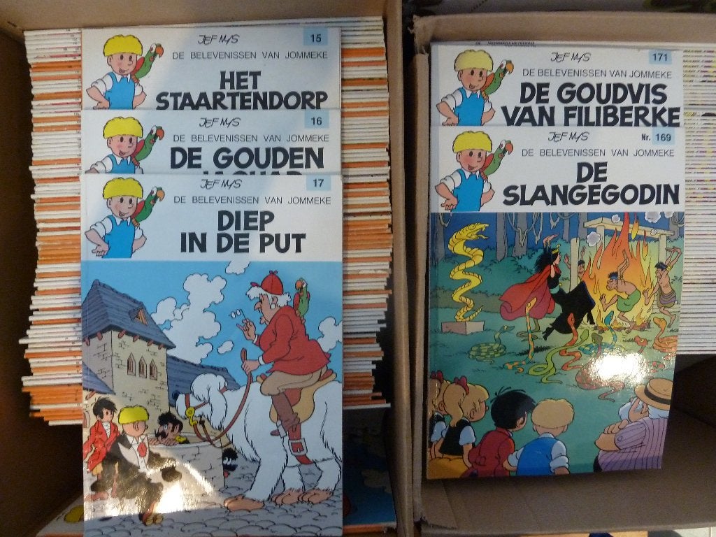 Jommeke strips, Meerdere stripboeken, Ophalen, Zo goed als nieuw, Willy Vandersteen