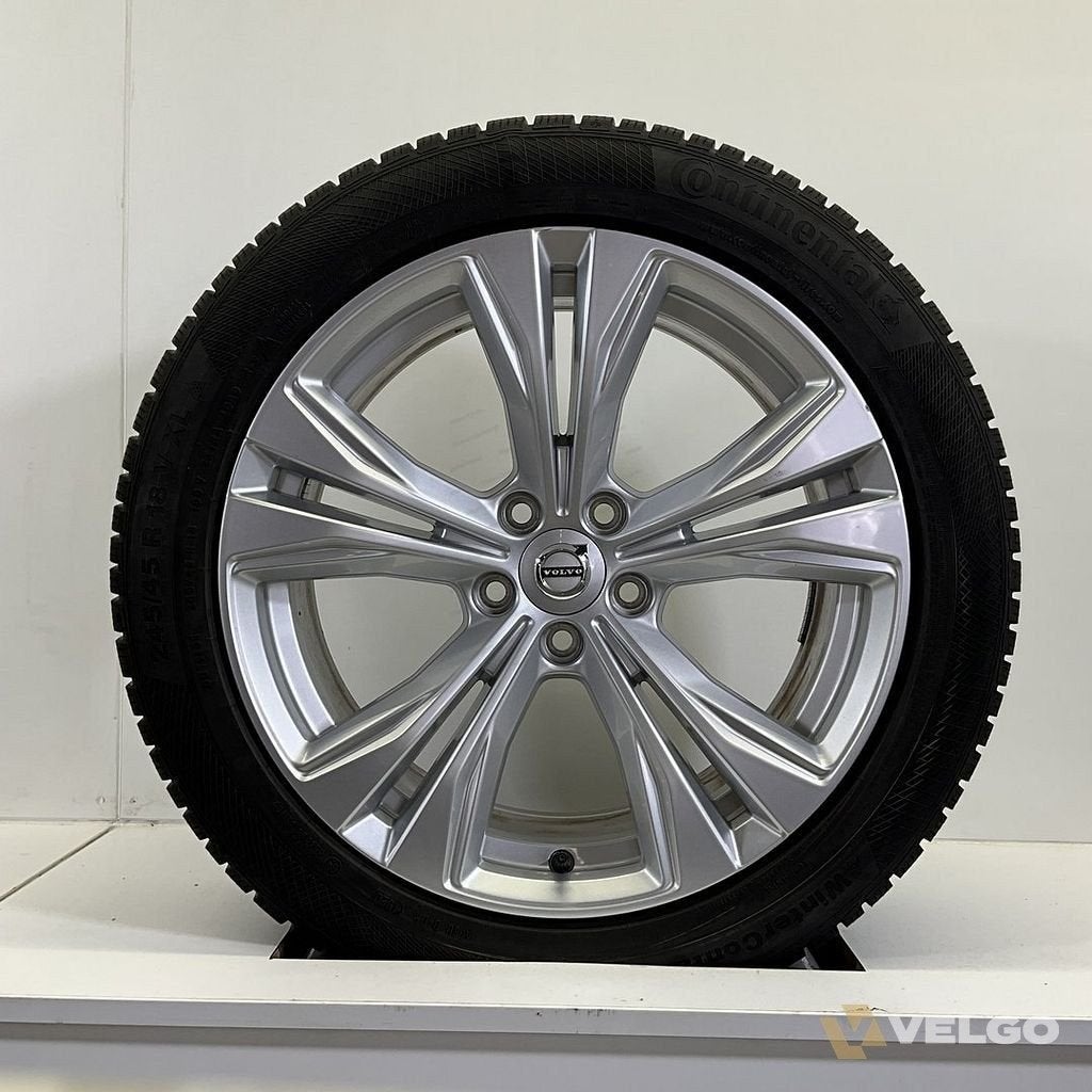 VOLVO V90 S90 VELGEN SET WINTERBANDEN 18 INCH *, Pneus et Jantes, Pneus hiver, Véhicule de tourisme, -