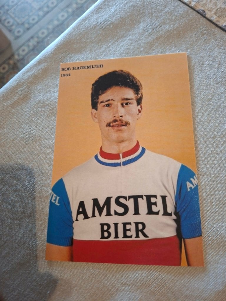 Foto (Repro) Rob Hagemijer / Amstel Bier 1984, Verzamelen, Ophalen of Verzenden, Zo goed als nieuw, Poster, Plaatje of Sticker