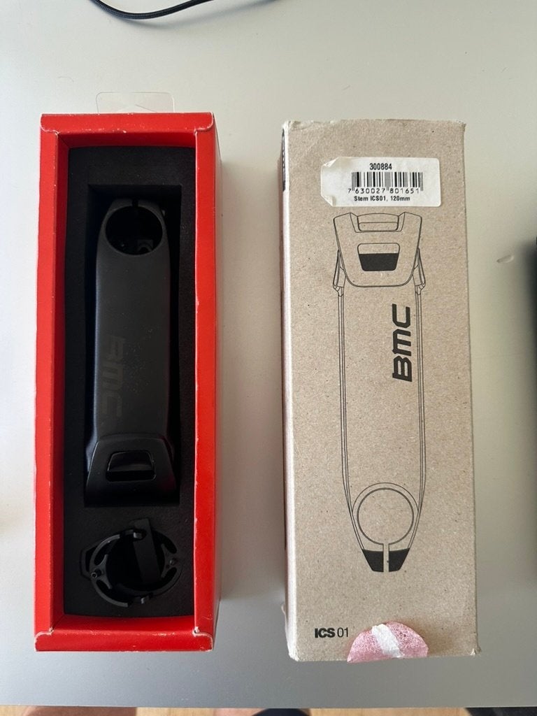 BMC ICS01 120mm stuurpen, Fietsen en Brommers, Stuur, Ophalen of Verzenden, Aluminium, Racefiets