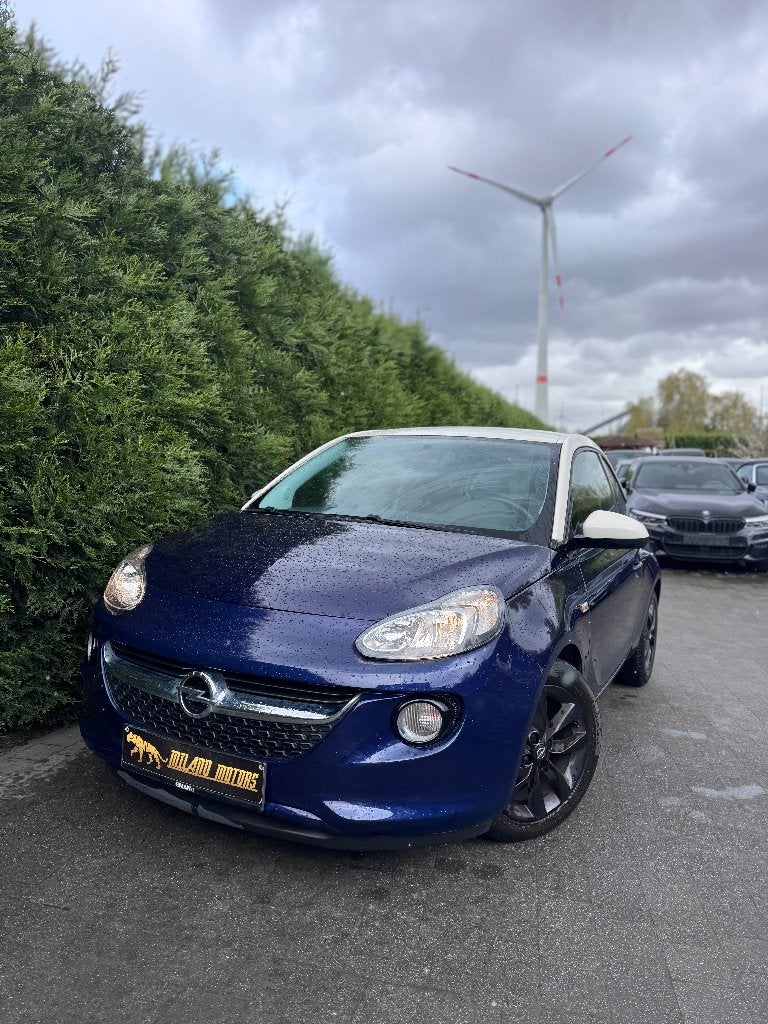 Opel Adam 1.4 100CV, https://public.car-pass.be/vhr/d2b1f752-aef0-45d1-9849-0f930a73d007, Entreprise, Boîte manuelle, Noir