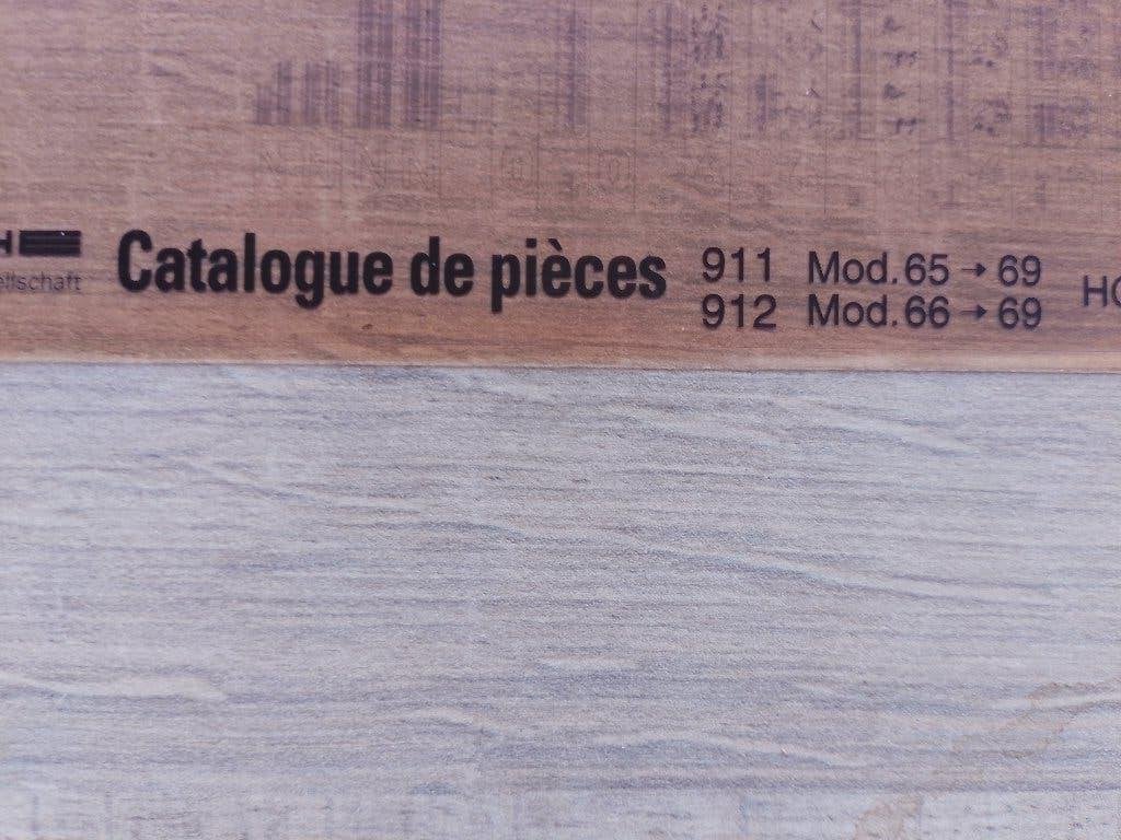 Porsche 911 - 912 1965 - 69 Microfiche Onderdelen catalogus, Envoi, Utilisé, Porsche