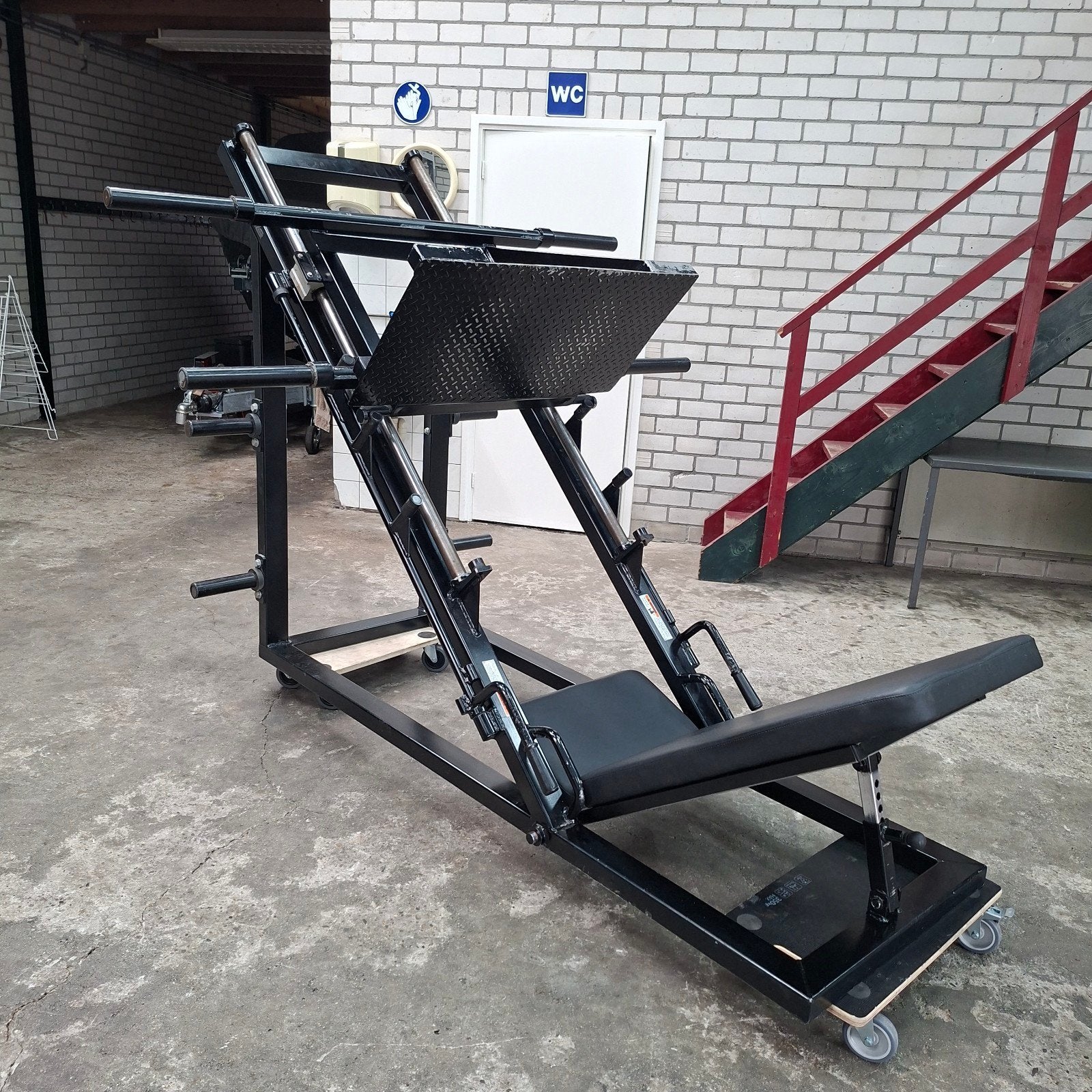Promax USA Plate Loaded Linear Leg Press heavy-duty, Ophalen