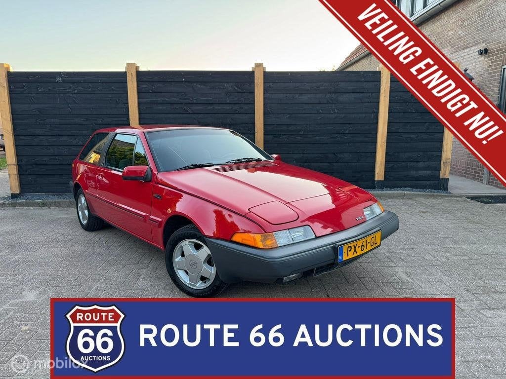 Volvo 480 ES | 1988 | Route 66 Auctions, Auto's, Zwart, Bedrijf, Handgeschakeld, Overige carrosserie