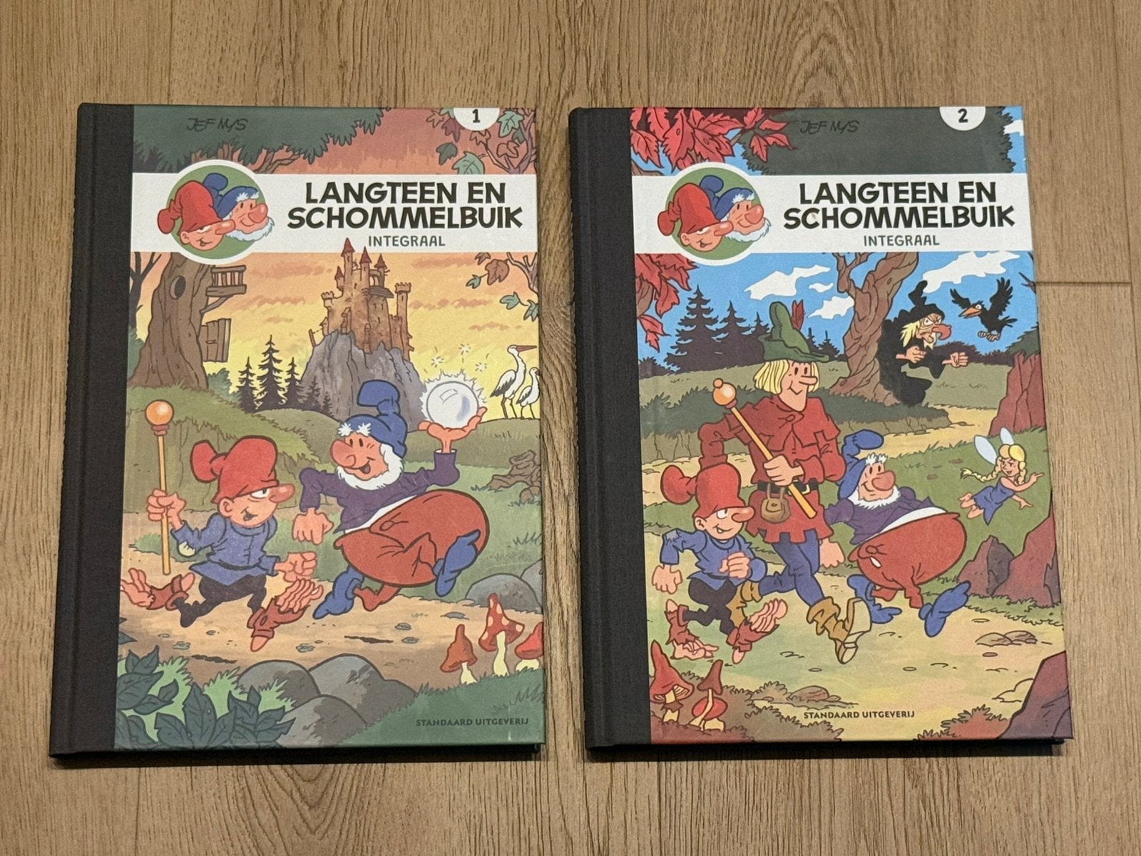 Langteen en Schommelbuik (Luxe) Integraal 1+2, Ophalen of Verzenden, Zo goed als nieuw