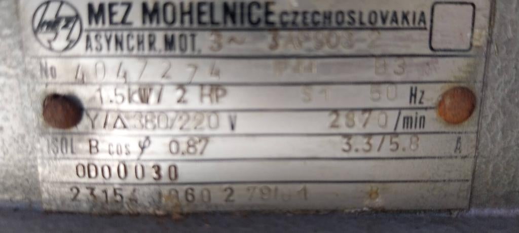 Elektromotor, Enlèvement, Moteur électrique