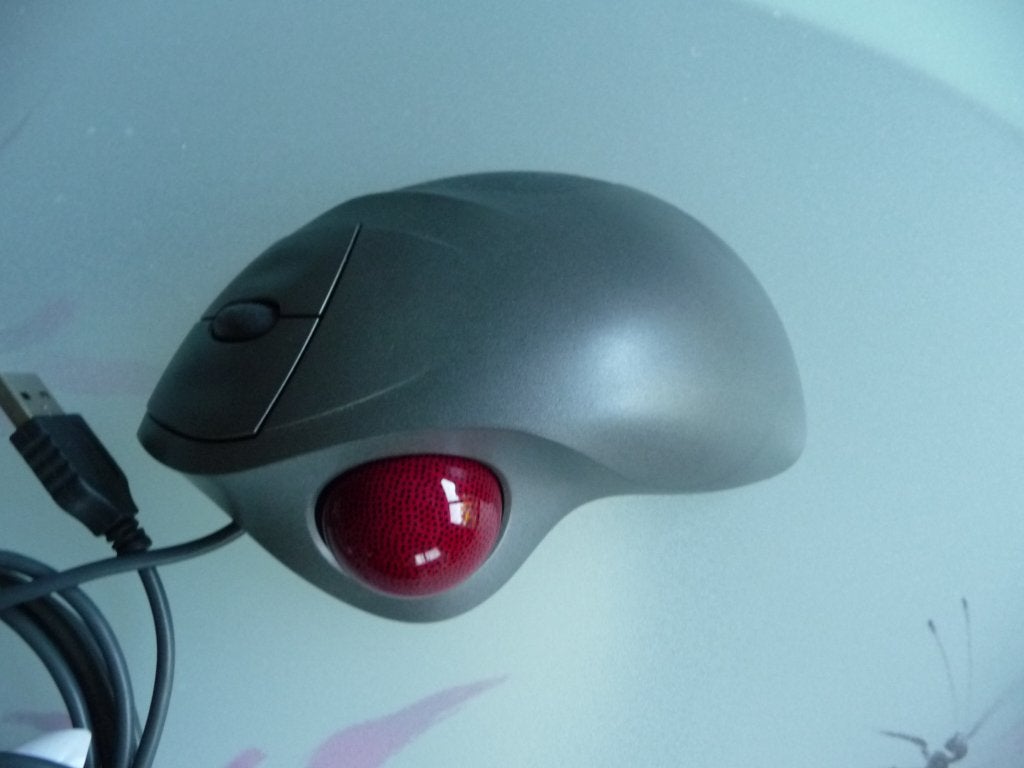 trackball logitech trackman wheel, Ergonomique, Logitech, Enlèvement, Utilisé