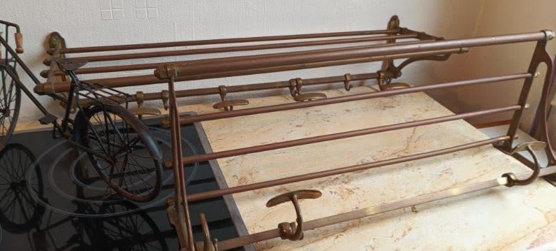 Koperen kapstok uit 1900, Antiek en Kunst, Ophalen of Verzenden, Koper