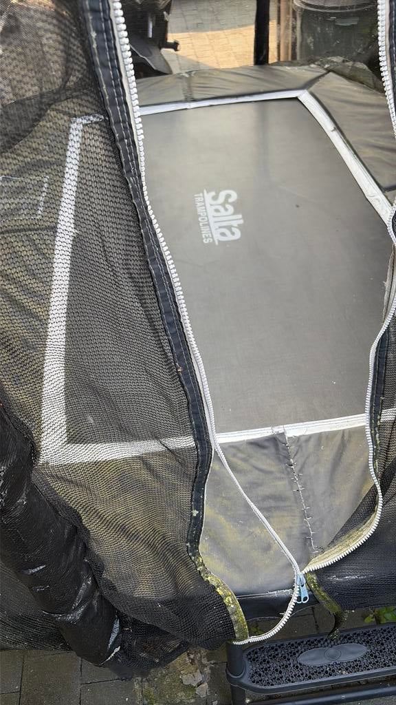 Salta trampoline rechthoekig klein, Ophalen, Gebruikt
