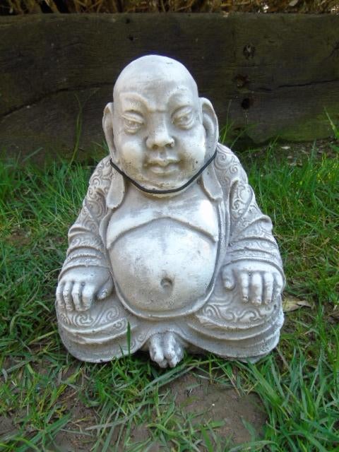 bouddha en pierre patinée ,10 euros !!!, Enlèvement, Pierre, Bouddha