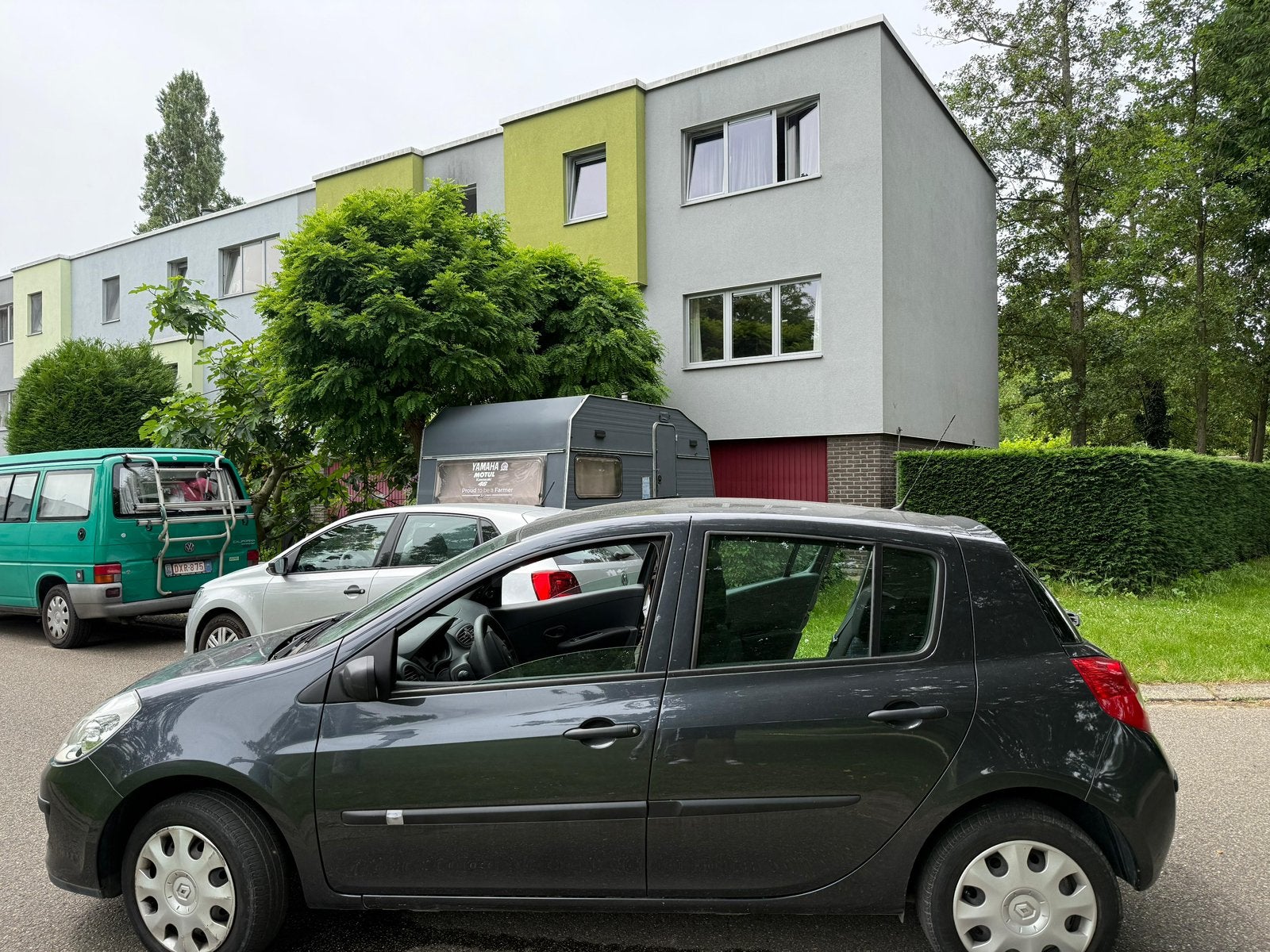 Renault Clio III 1.2 Benzine – 34.000 km – Eerste eigenaar, Autos, Argent ou Gris, Achat, Boîte manuelle, 5 portes