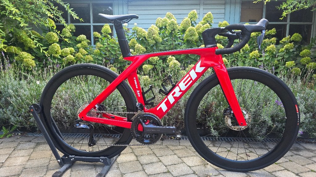Trek Madone SLR7 Gen 7 Ultegra DI2 12sp. + Carbon Wheels, Ophalen, G, G, Zo goed als nieuw