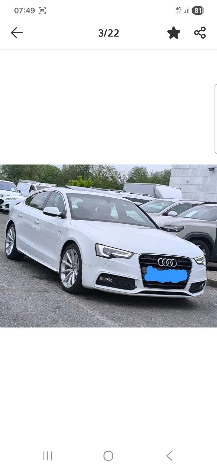audi a5 sportback, Autos, Achat, Euro 6, Entreprise, Boîte manuelle