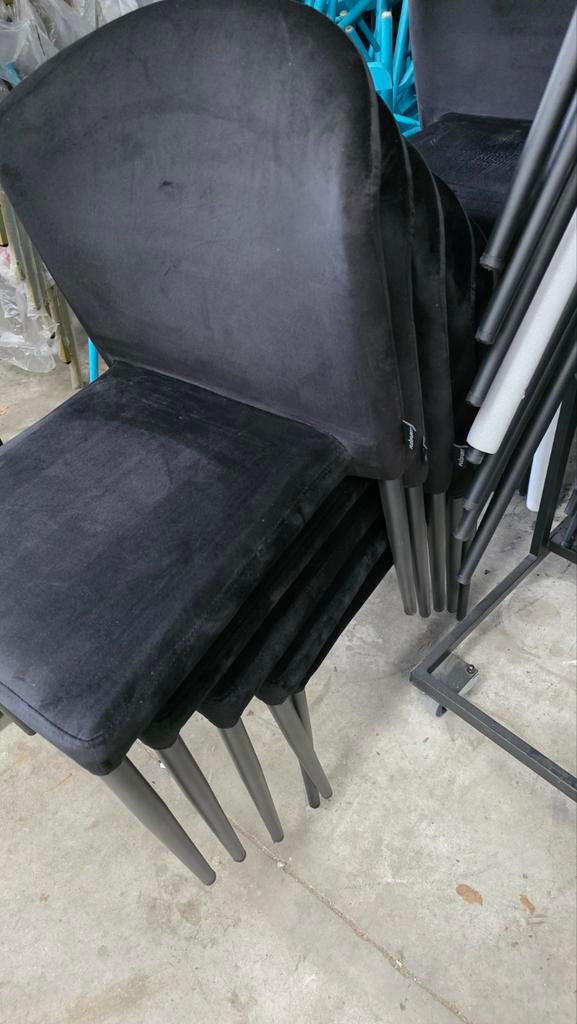 26x Velvet storkrn Flexfurn met kar partij horecameubilair, Enlèvement ou Envoi