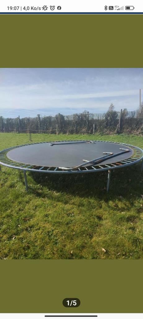 Trempoline 3,70, Enlèvement