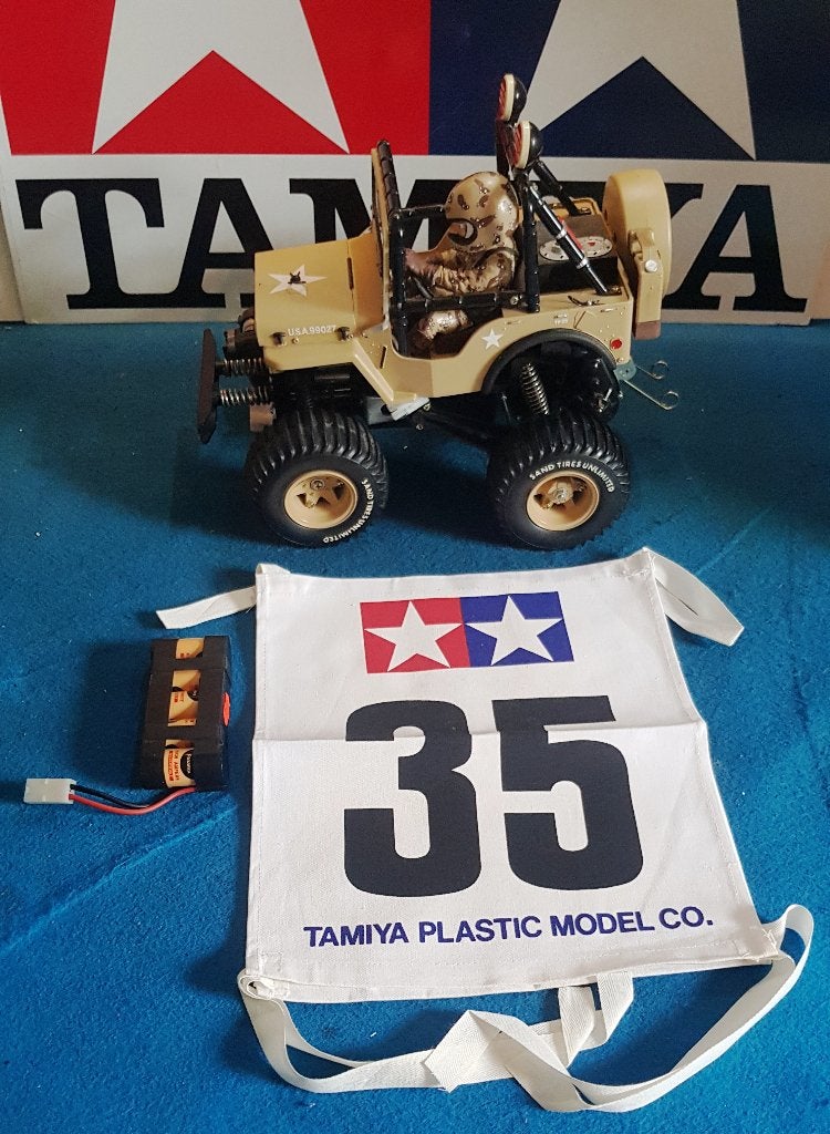 Vintage Tamiya Wild Willy #58035 (SWB) de 1982 comme neuf, Échelle 1:10, Voiture off road, Comme neuf, Électro