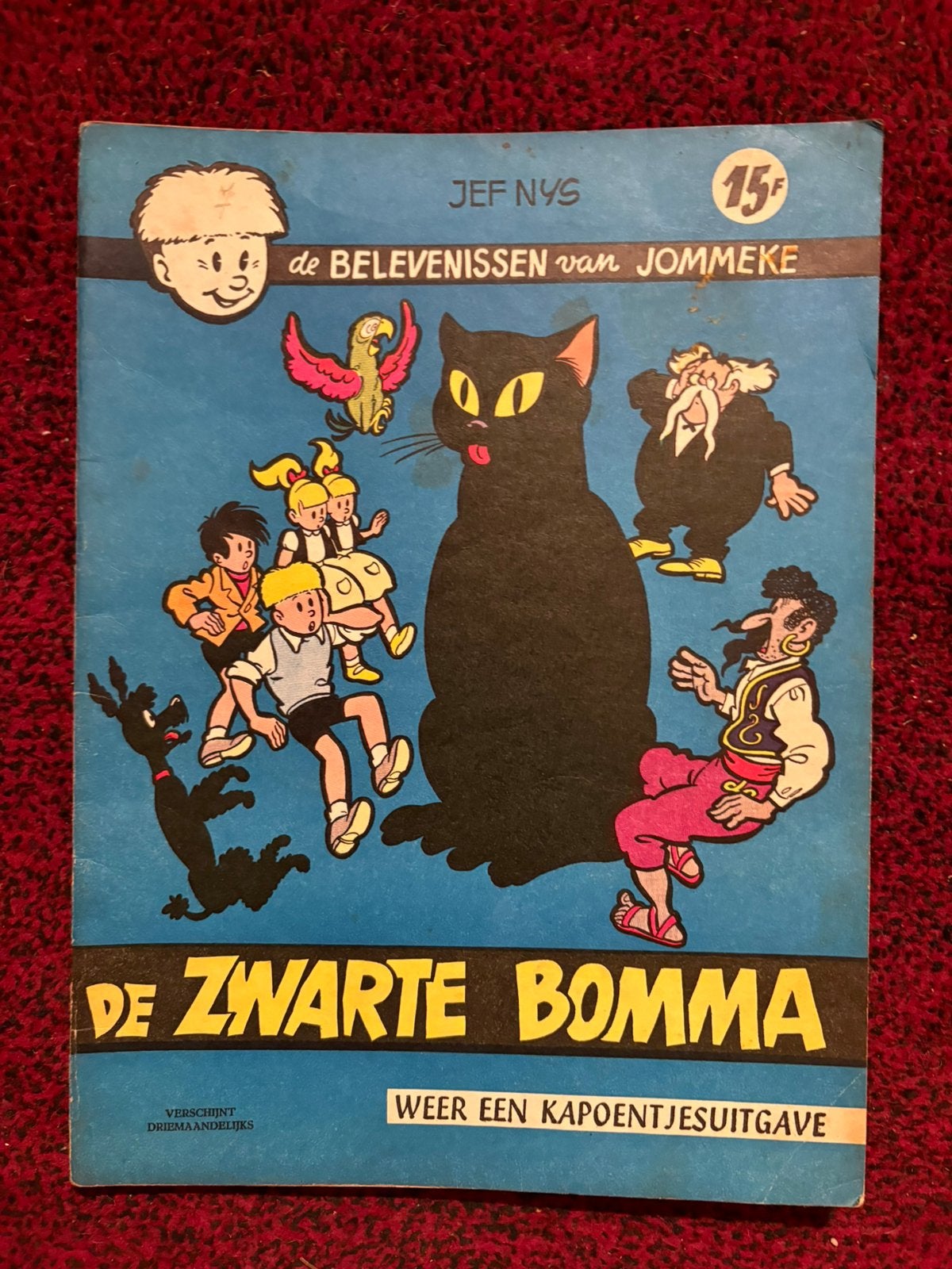 Strip jommeke, Ophalen, Nieuw