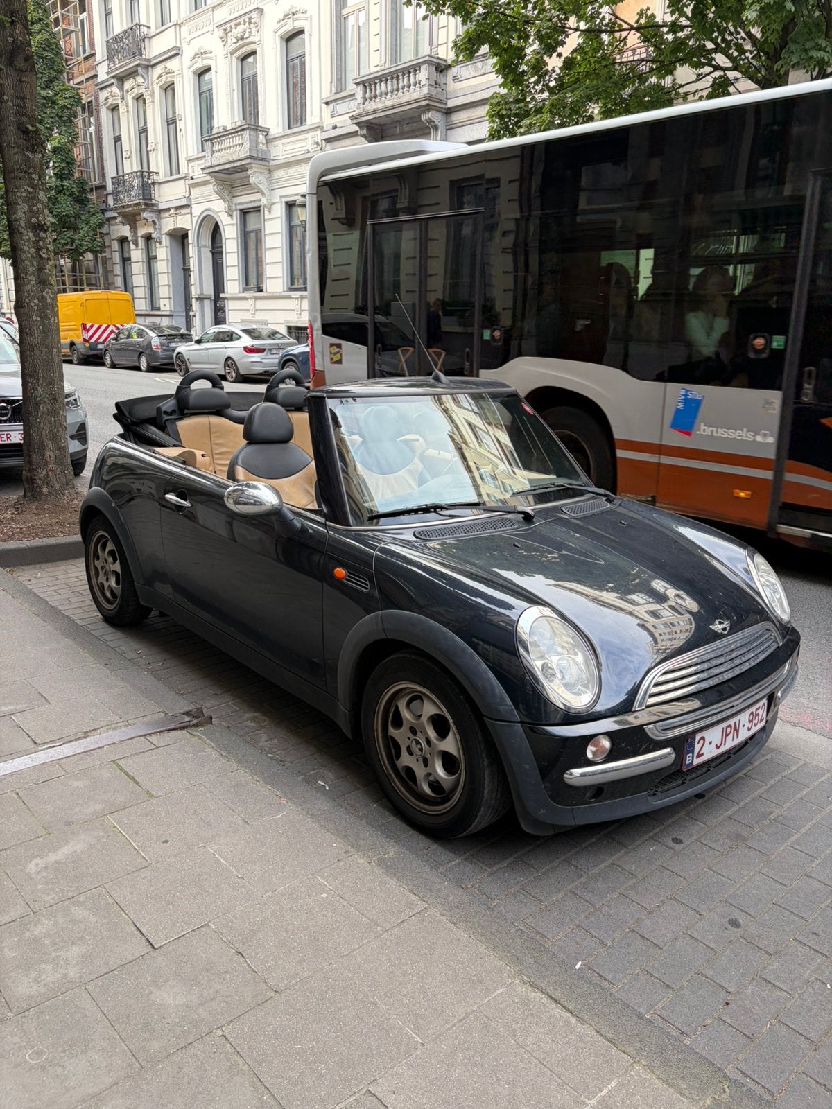 Mini one r52 roule parfaitement, Cuir, Achat, Beige, Cabriolet