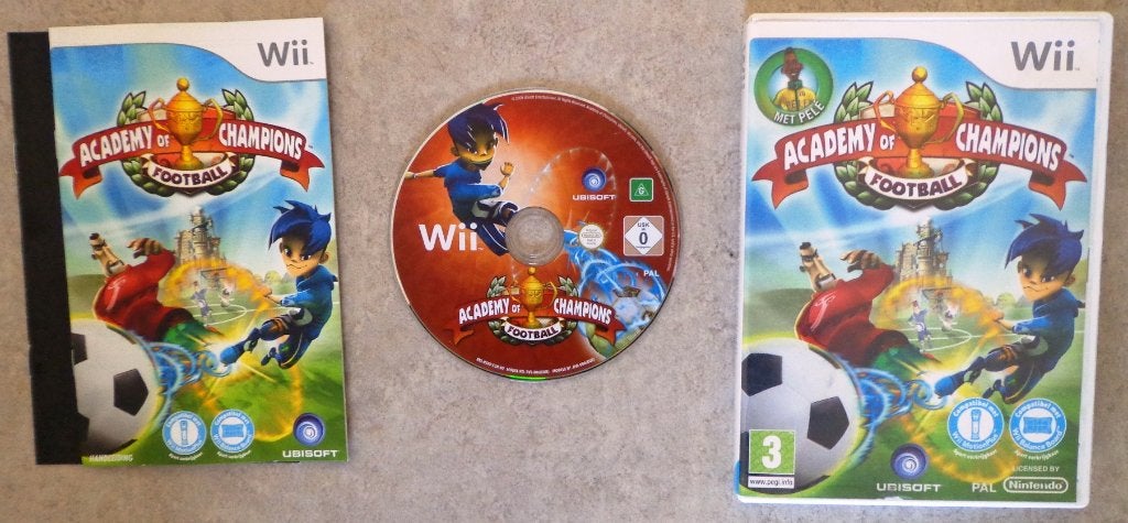 Academy of Champions Football voor de Nintendo Wii Compleet, Ophalen of Verzenden, Zo goed als nieuw