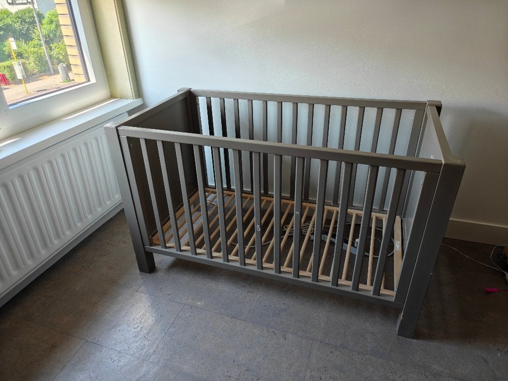 babybed, Kinderen en Baby's, Babywiegjes en Ledikanten, Ophalen, Gebruikt