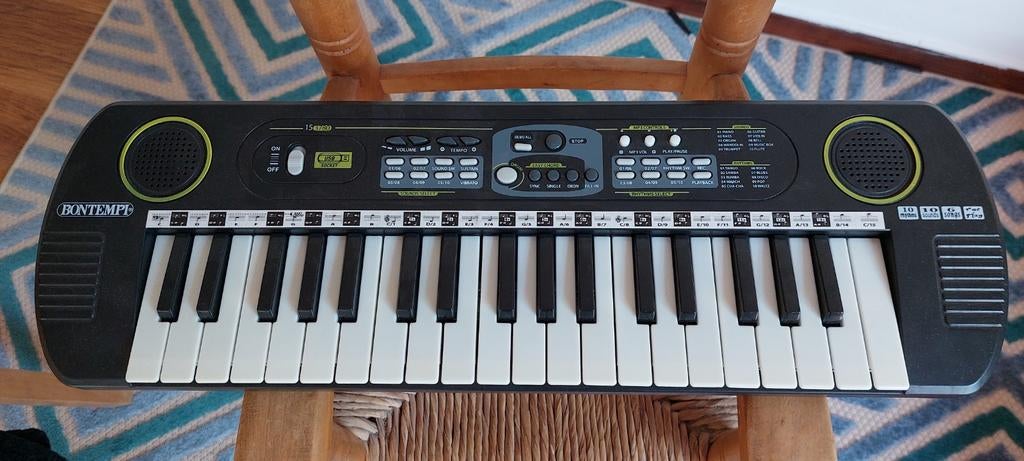 Bontempi piano met 37 toetsen, USB en Little Tikes piano, Muziek en Instrumenten, Ophalen, Zo goed als nieuw
