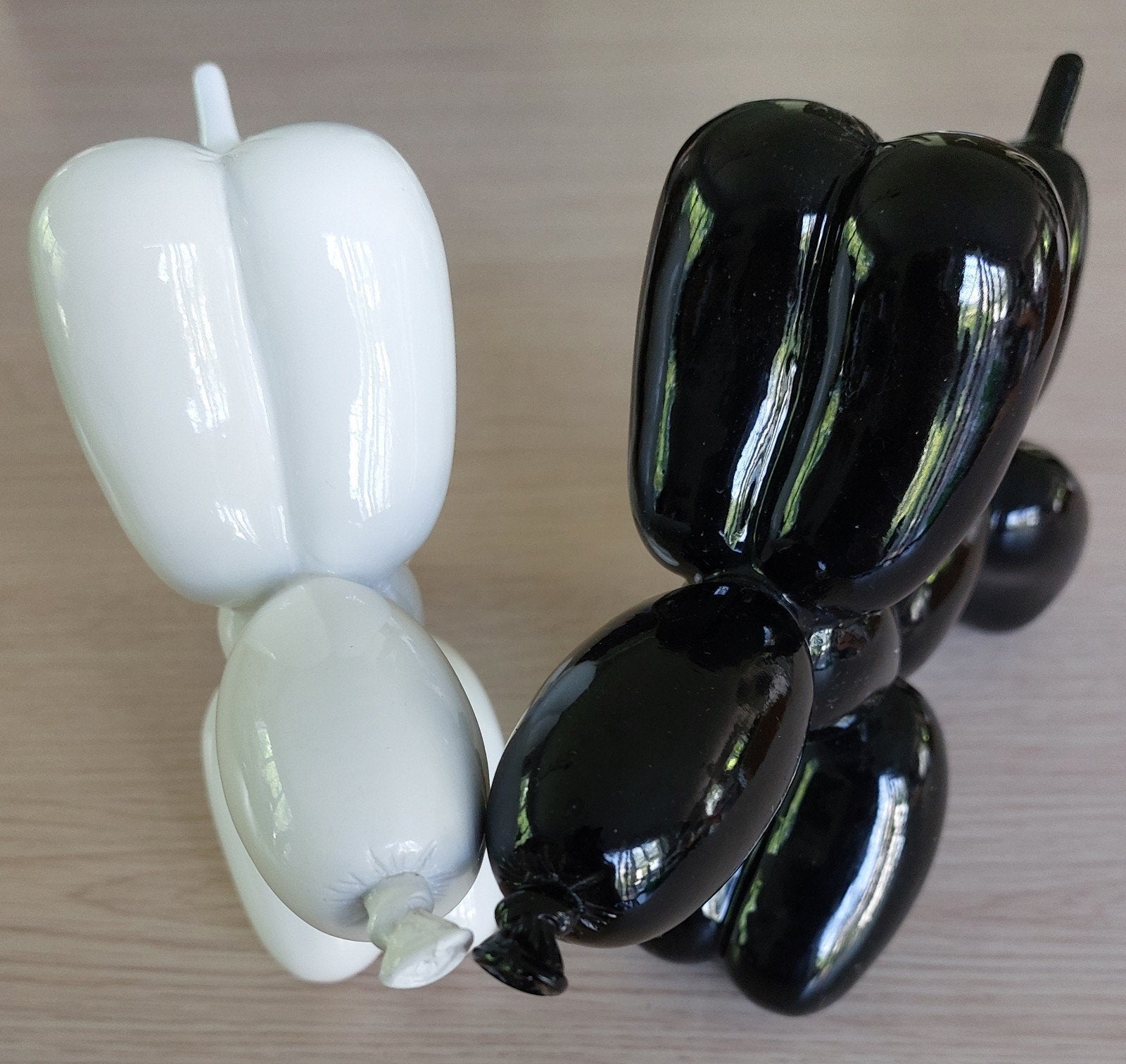 Puppy Love ballonhonden pop art style kunsthars, Ophalen