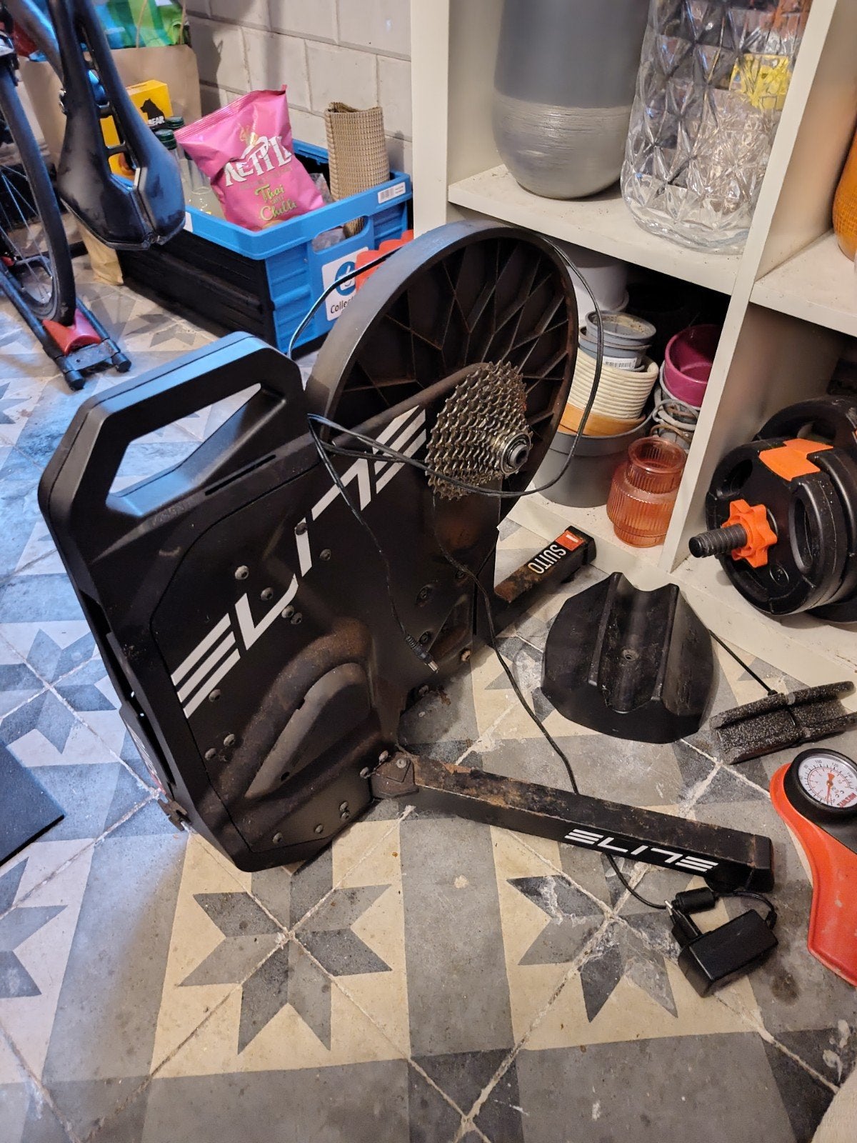 Elite Suito fietstrainer – defect, voor herstelling of onder, Ophalen