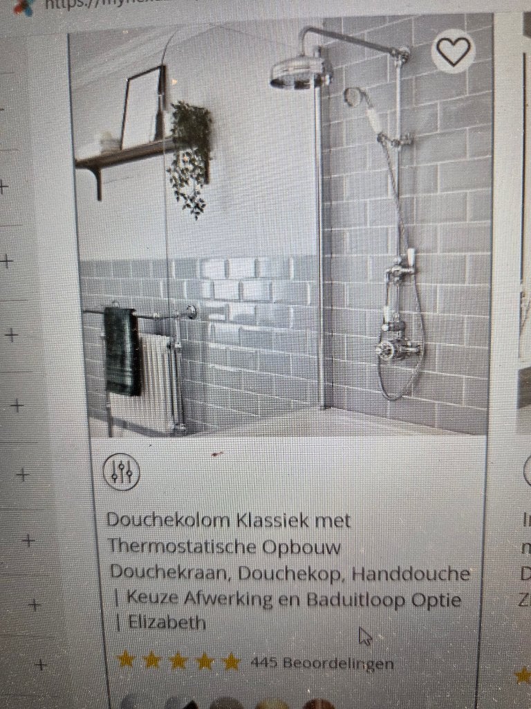 HUDSON REED thermostatische douchekraan nieuw, Doe-het-zelf en Bouw, Ophalen, Nieuw, Chroom, Douche