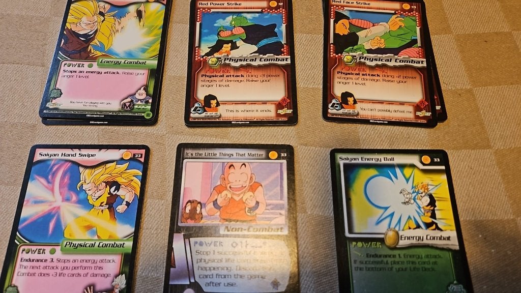 114 cartes Dragonball Z diverses et originales, Enlèvement ou Envoi, Neuf, Plusieurs cartes