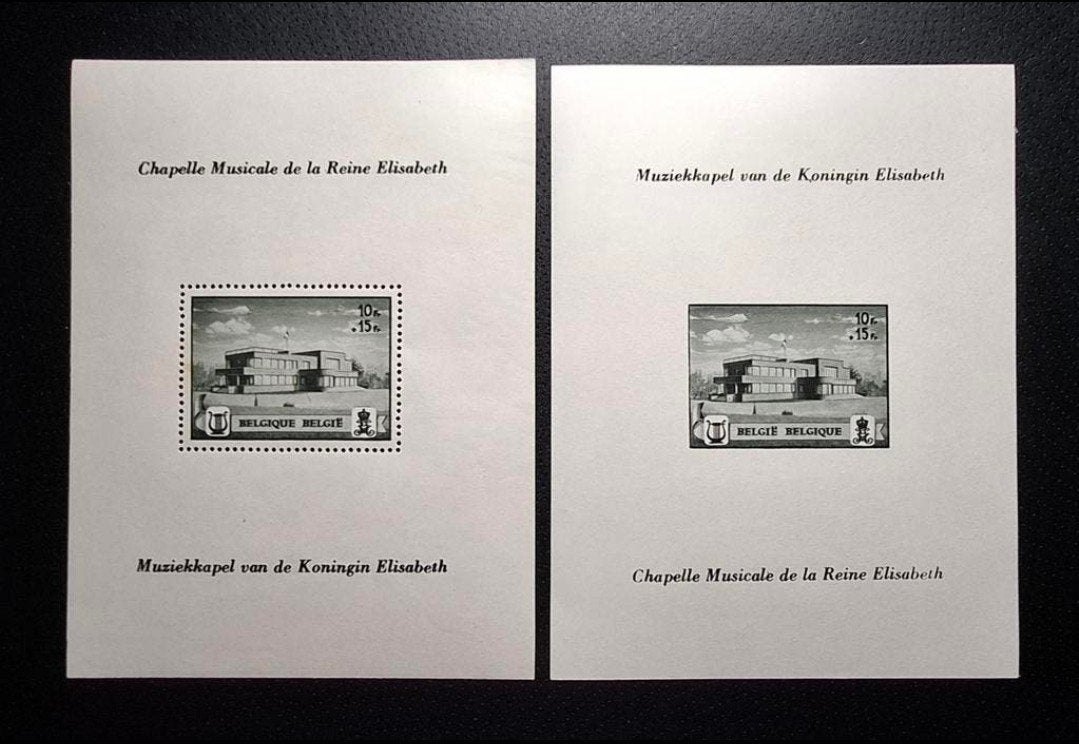 België: OBP 537A/37B-BL13/14 ** Muziekkapel 1941., Orginele gom, Ophalen of Verzenden, Zonder stempel, Postfris