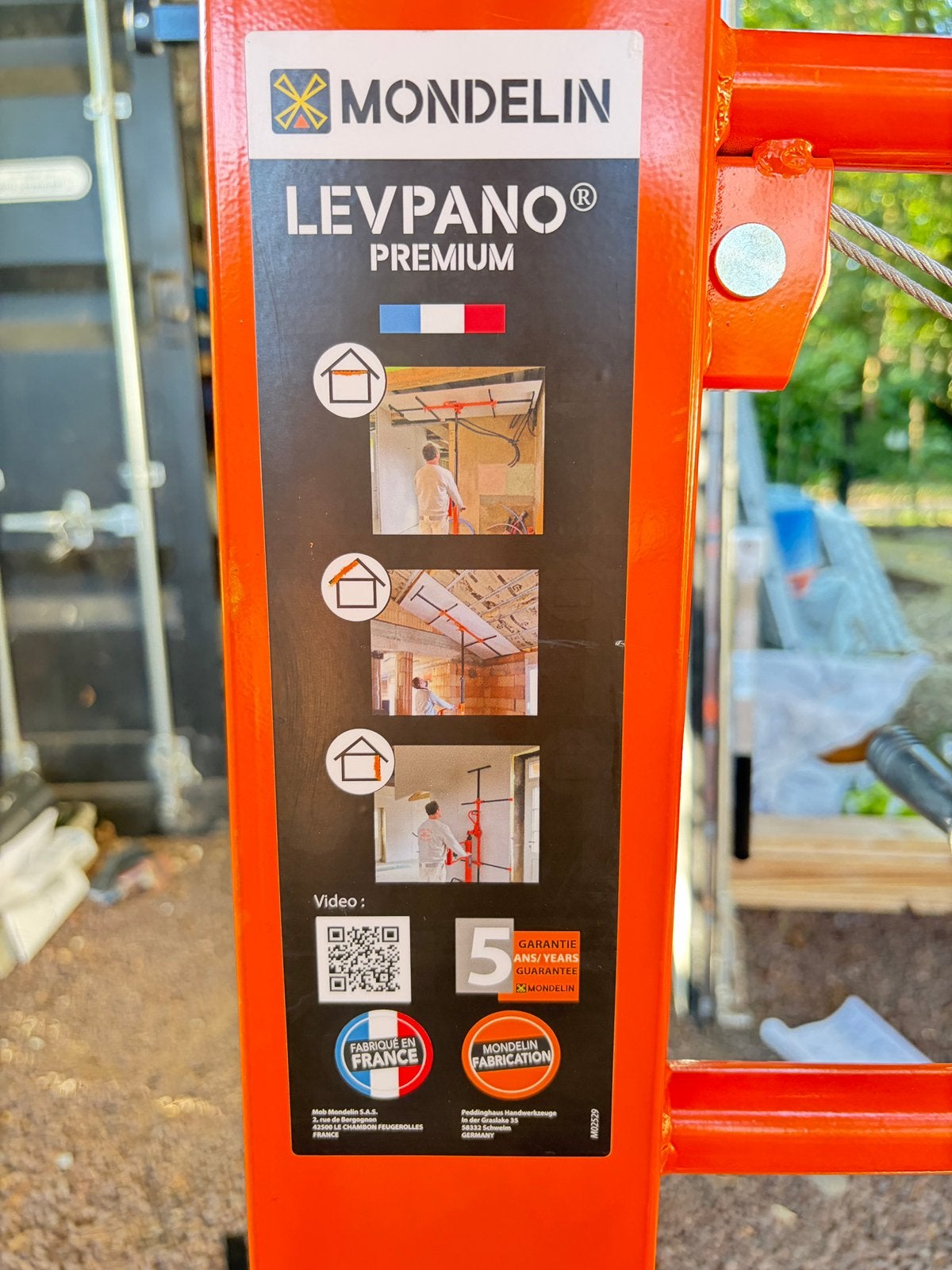 Levpano platenlift, Doe-het-zelf en Bouw, Ophalen, Zo goed als nieuw