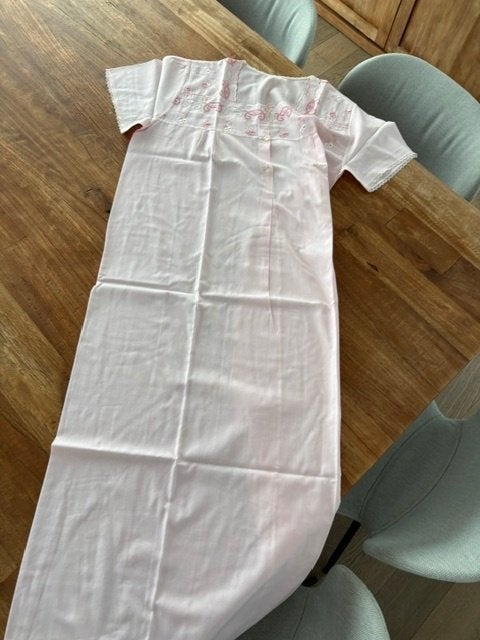 Lang vintage slaapkleed maat L, Ophalen of Verzenden, Zo goed als nieuw, Maat 42/44 (L)
