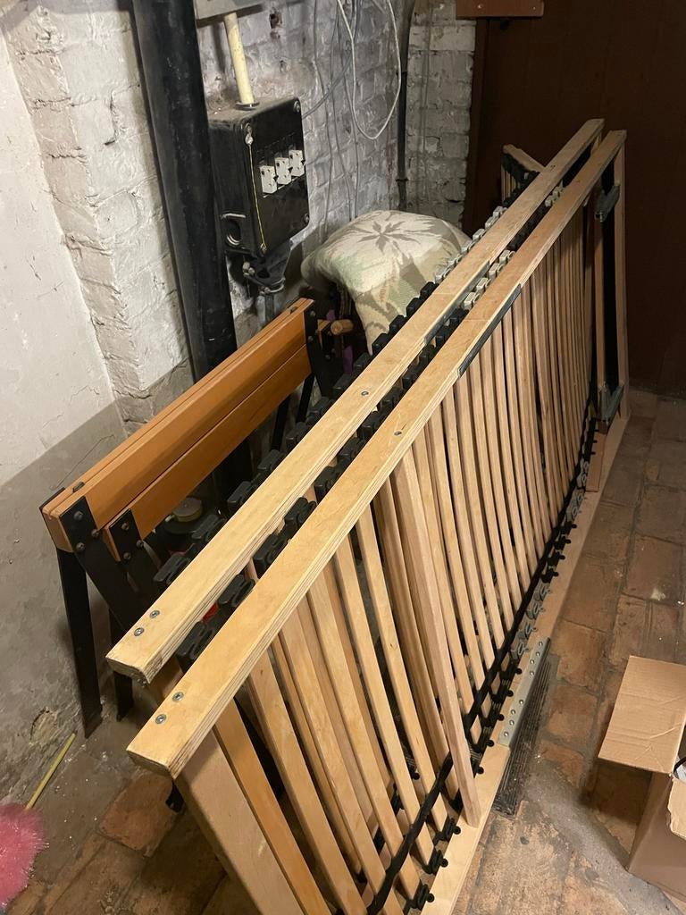 Lattenbodems 2x 80 cm, Doe-het-zelf en Bouw, Hout en Planken, Ophalen, Gebruikt, Minder dan 200 cm