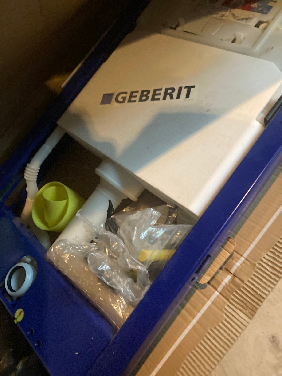 Geberit toiletbeugel voor wandmontage, Ophalen, Zo goed als nieuw