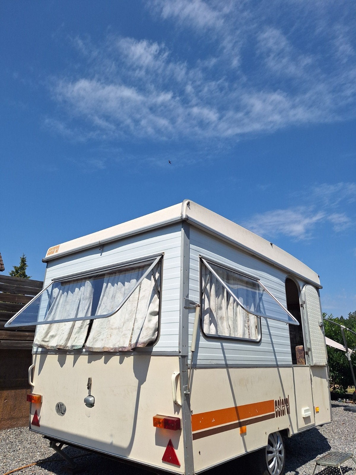Mobil-home Esterel 1987, Particulier, Roue de secours, Esterel