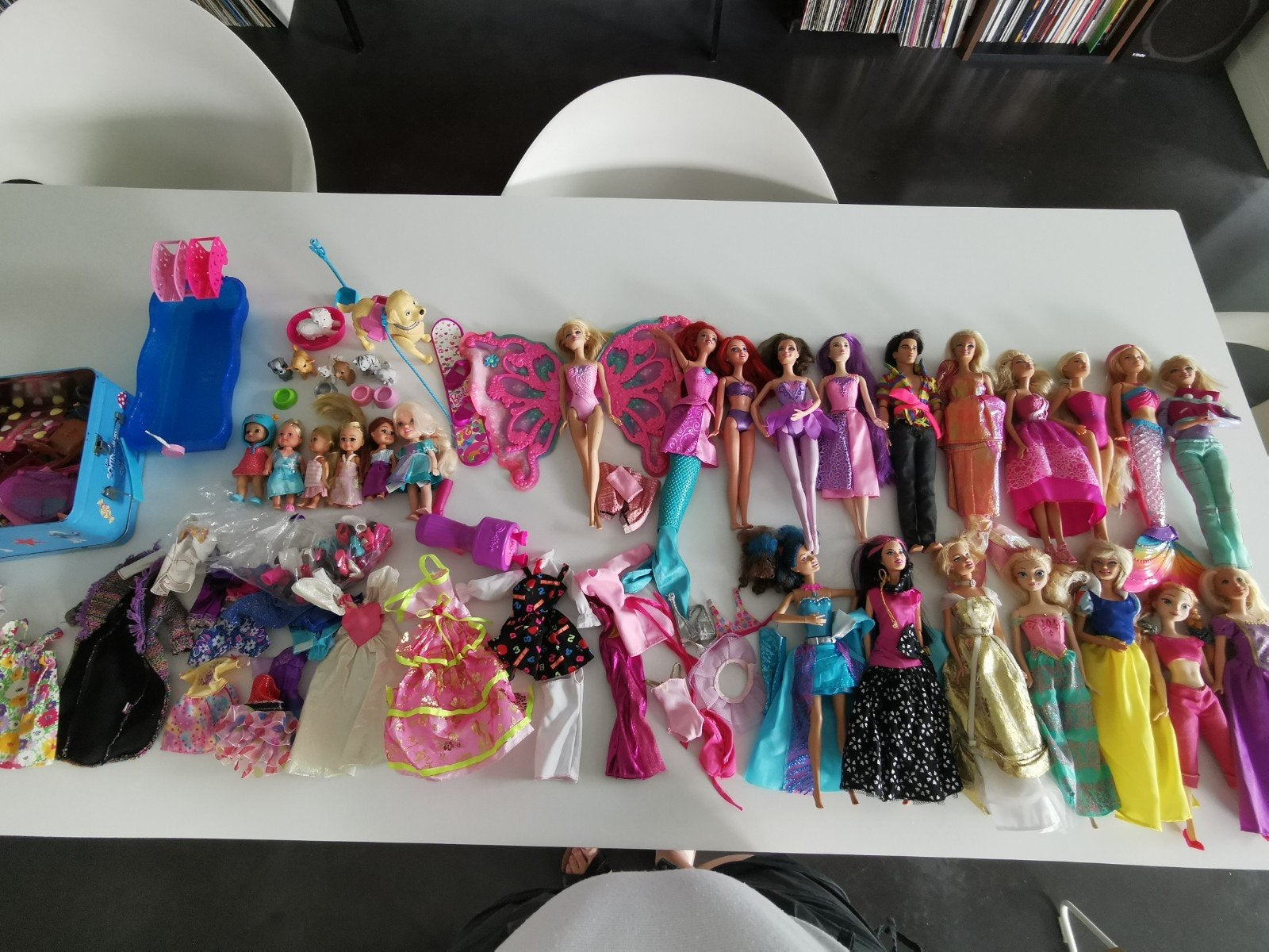 Collectie barbies en andere poppen en accessoires, Ophalen of Verzenden, Gebruikt