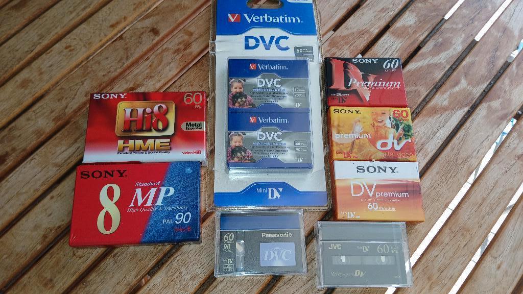 cassette video camera mini dv video8, Neuf, Enlèvement ou Envoi, Bande, Disque ou Mémoire, Sony
