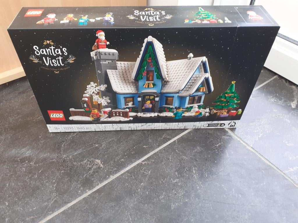 LEGO Icons - Bezoek van de Kerstman/ Santa's Visit- 10293, Lego, Nieuw, Ophalen of Verzenden, Icons