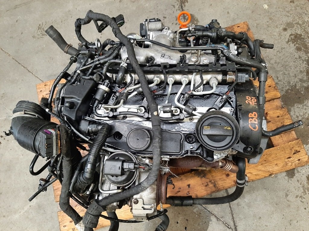 Moteur CBBA Complet TIGUAN VW PASSAT, Envoi, Utilisé, Skoda