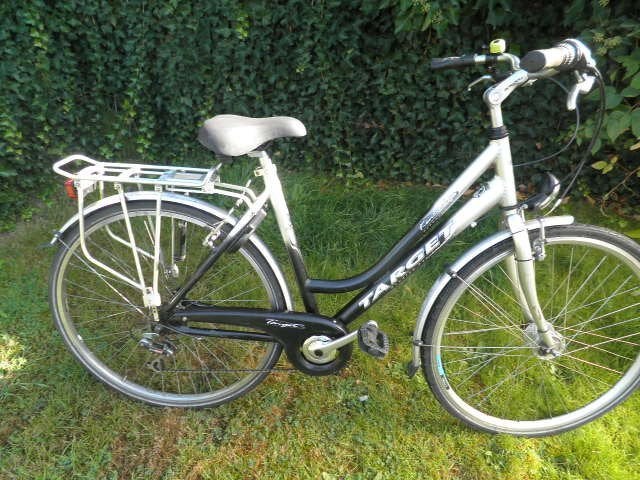 Damesfiets  Alles goed lezen    50€   mag weg., Autres marques, Vitesses, Frein sur jante, Enlèvement