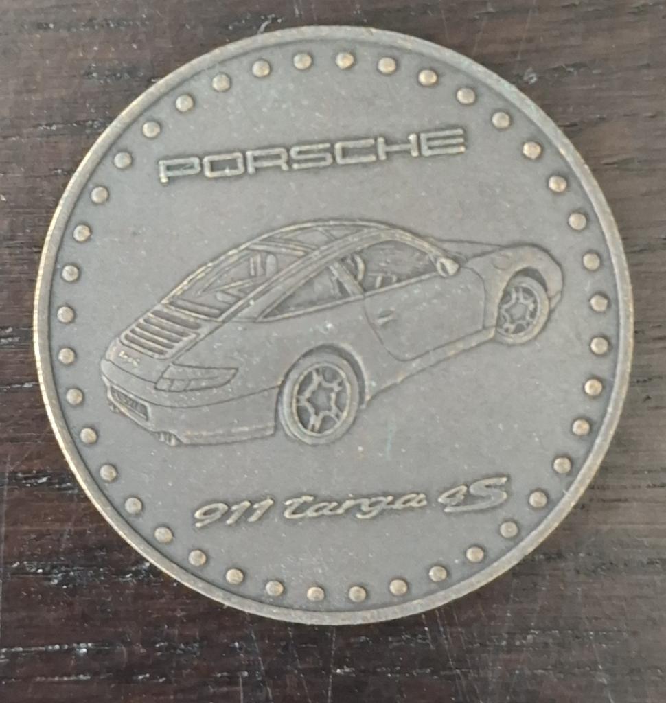 Porsche 911 Targa 4S - Kalendermunt 2007, Ophalen
